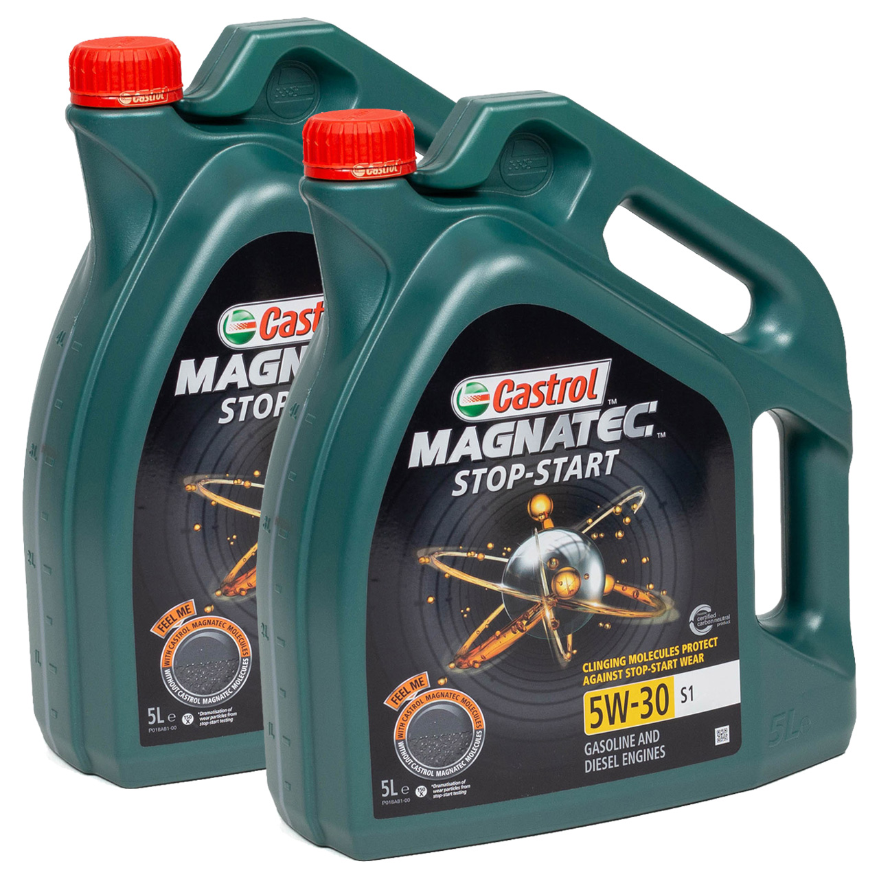 10L 10 Liter CASTROL Magnatec STOP-START Motoröl Öl 5W30 S1 ACEA C2 FIAT 9.55535-S1