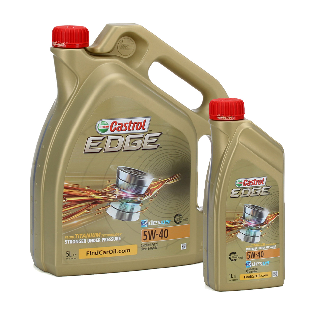 6L 6 Liter CASTROL Edge Motoröl Öl 5W-40 ACEA Light Duty C3 API SN/CF VW 505.00/505.01