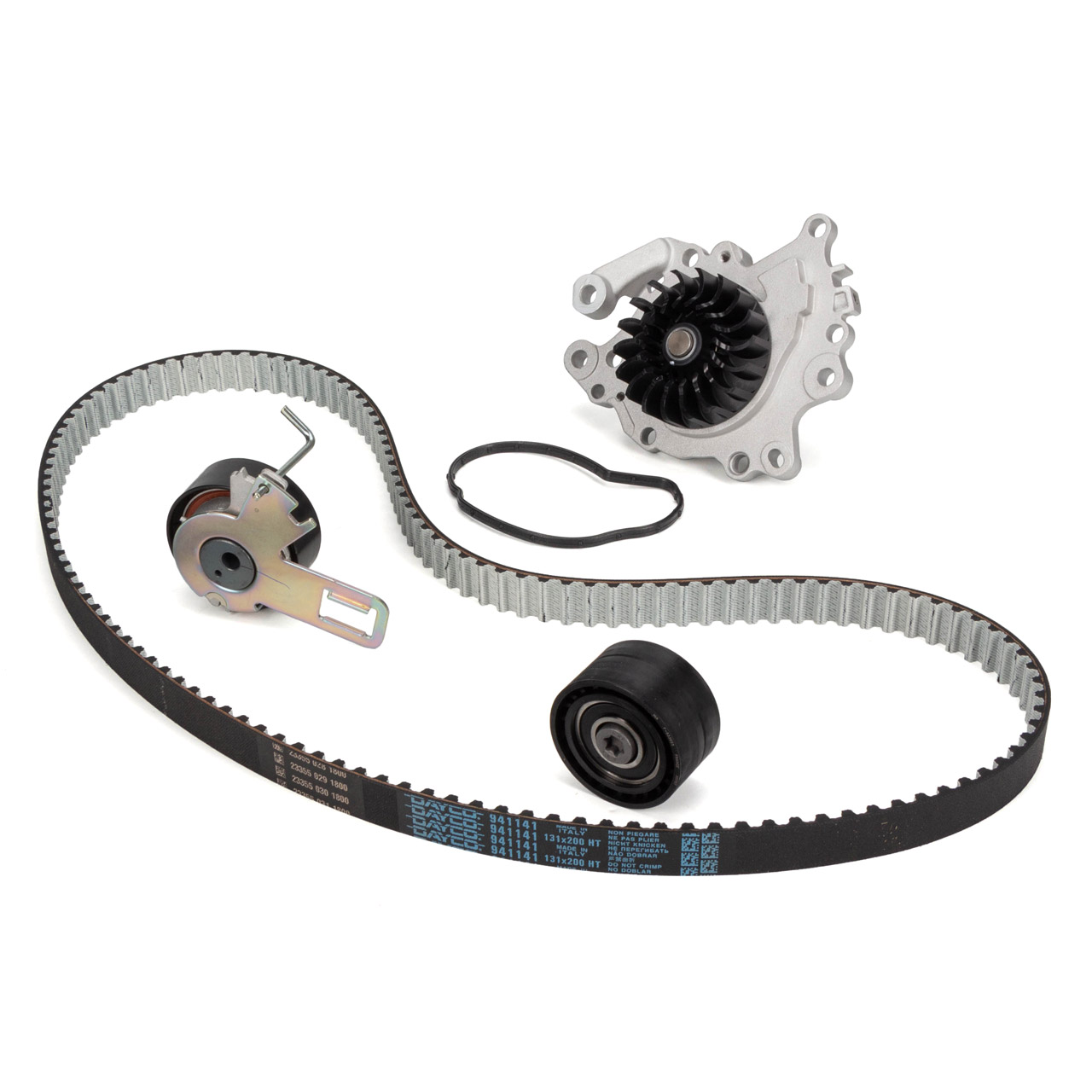 ACDelco TCKWP245A Kit Cinghia Dentata E Pompa Acqua Professionale Con Tenditore - Ricambio Auto Di Alta Qualità - 2