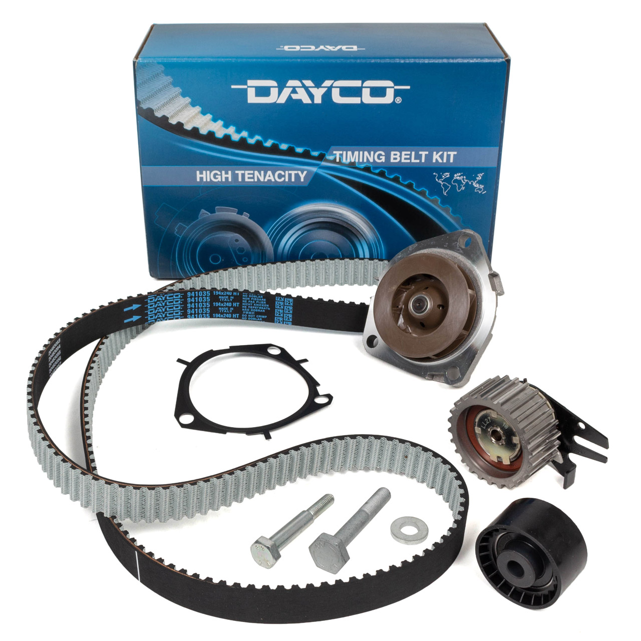 DAYCO Zahnriemensatz + Saleri SIL Wapu f&uuml;r ALFA ROMEO FIAT JEEP LANCIA OPEL 1.6 DIESEL