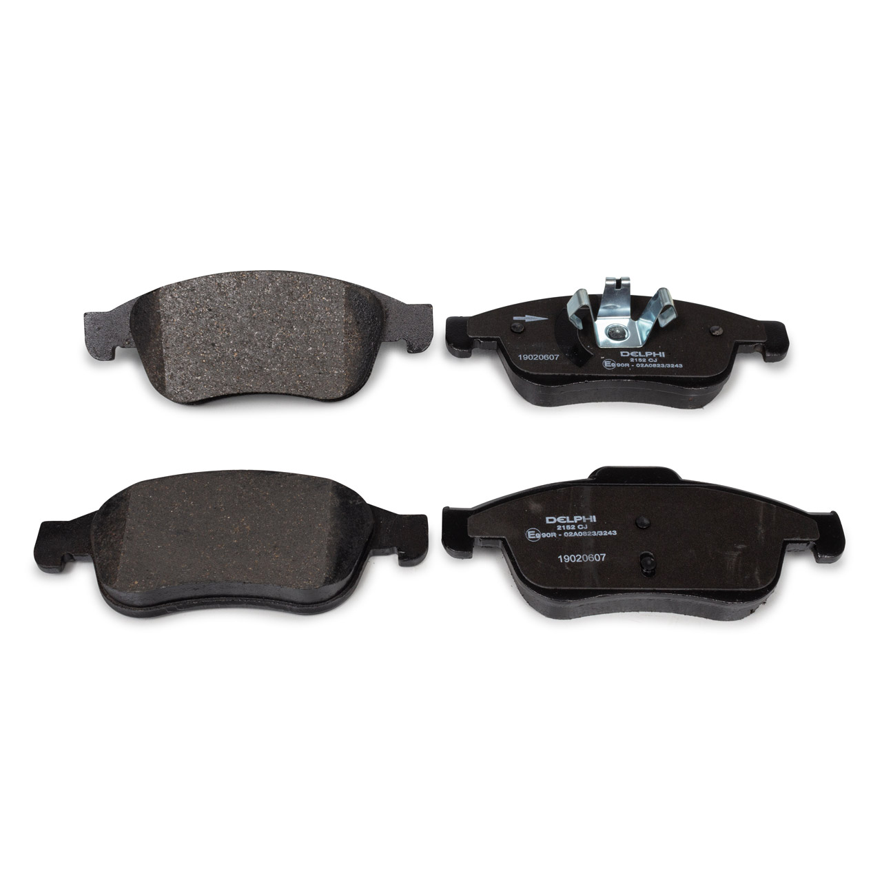 DELPHI Bremsscheiben + Beläge RENAULT Captur 2 Kangoo 3 Megane 3 