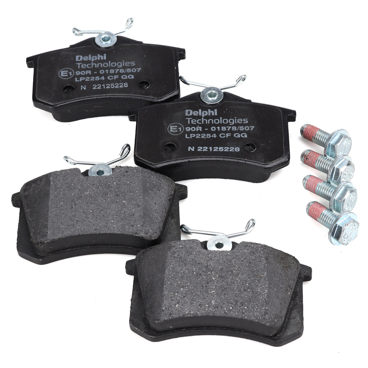 DELPHI LP2254 Kit pastiglie freno, Freno a disco
