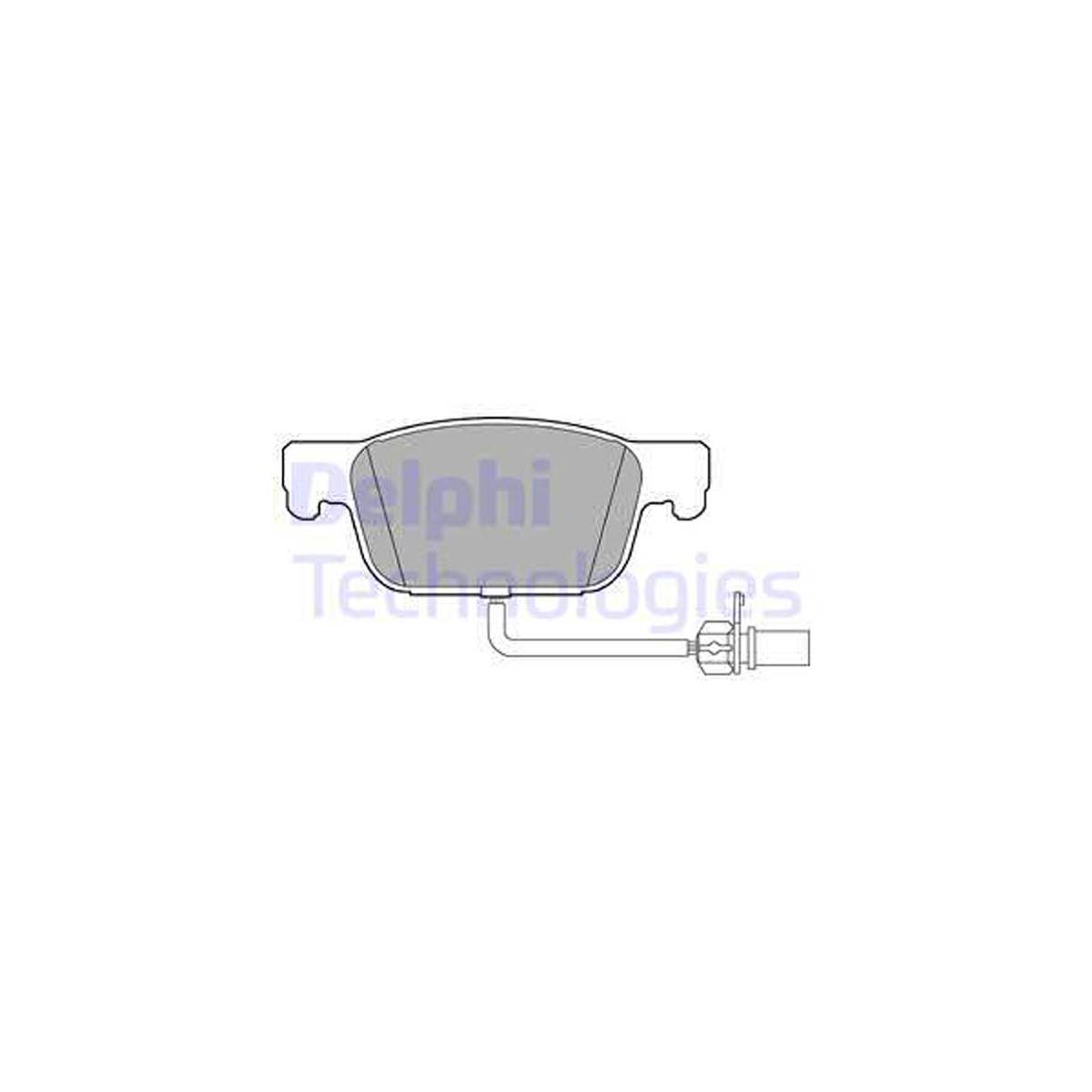 DELPHI Bremsscheiben + Bremsbeläge + Sensor AUDI A4 B9 A5 F5 PR-1LA/1LB vorne