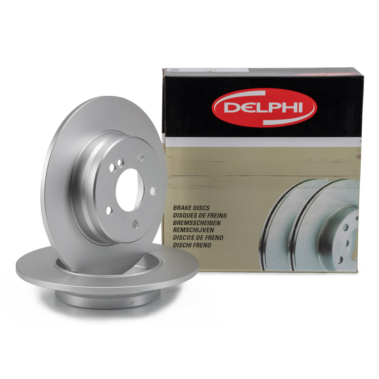 DELPHI BG3239C Brake Disc Set for MERCEDES W202 C36 AMG, W203 C208, C209, W210 R171 (Rear)