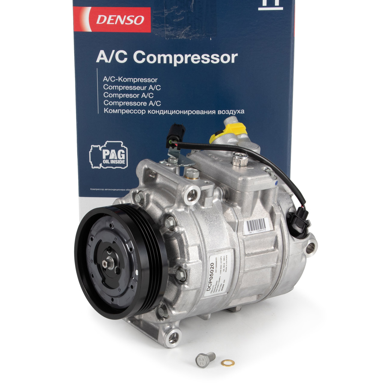 DENSO DCP05020 Kompressor Klimaanlage BMW 5er E60 E61 7er E65 M54 M57 64509174802