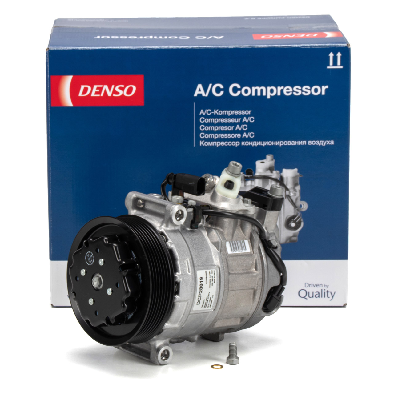 DENSO DCP28019 Klimakompressor PORSCHE Cayenne (92A) 95812605500