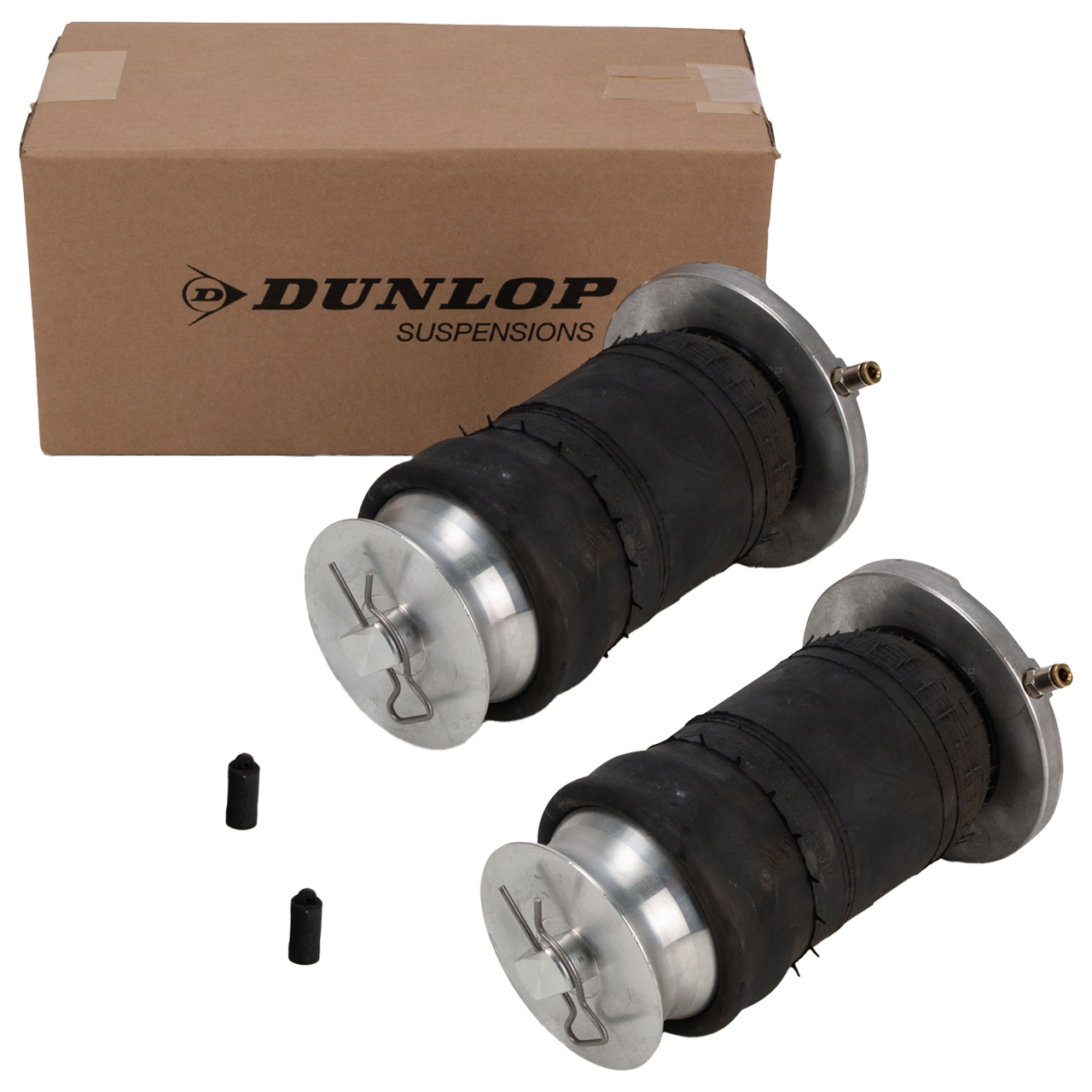 2x DUNLOP DAS10143 Luftfeder Federbalg für OPEL Movano A RENAULT Master 2 Interstar hinten