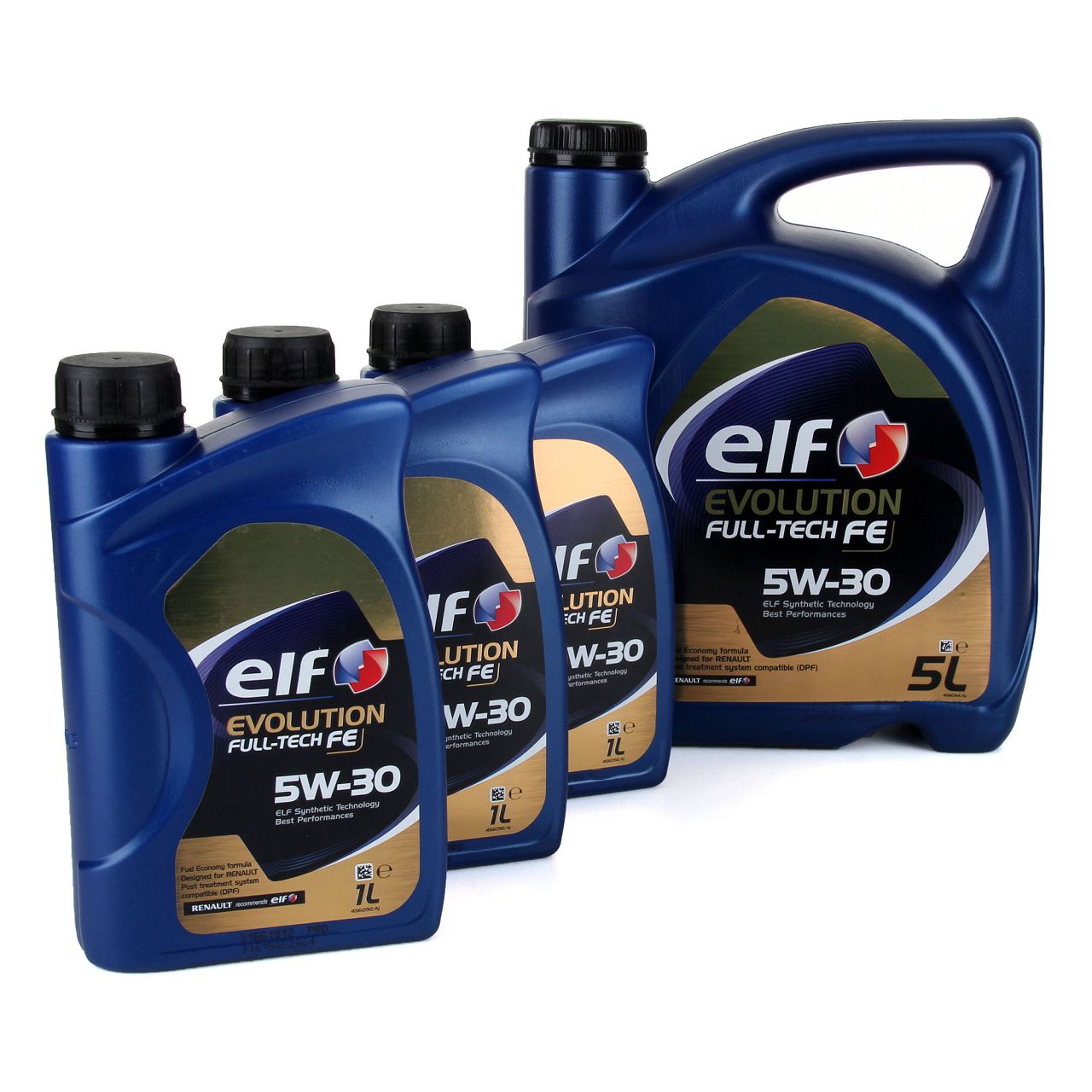 8L 8 Liter elf Evolution Full-Tech FE 5W-30 Motoröl Öl RENAULT RN0720 MB 226.51