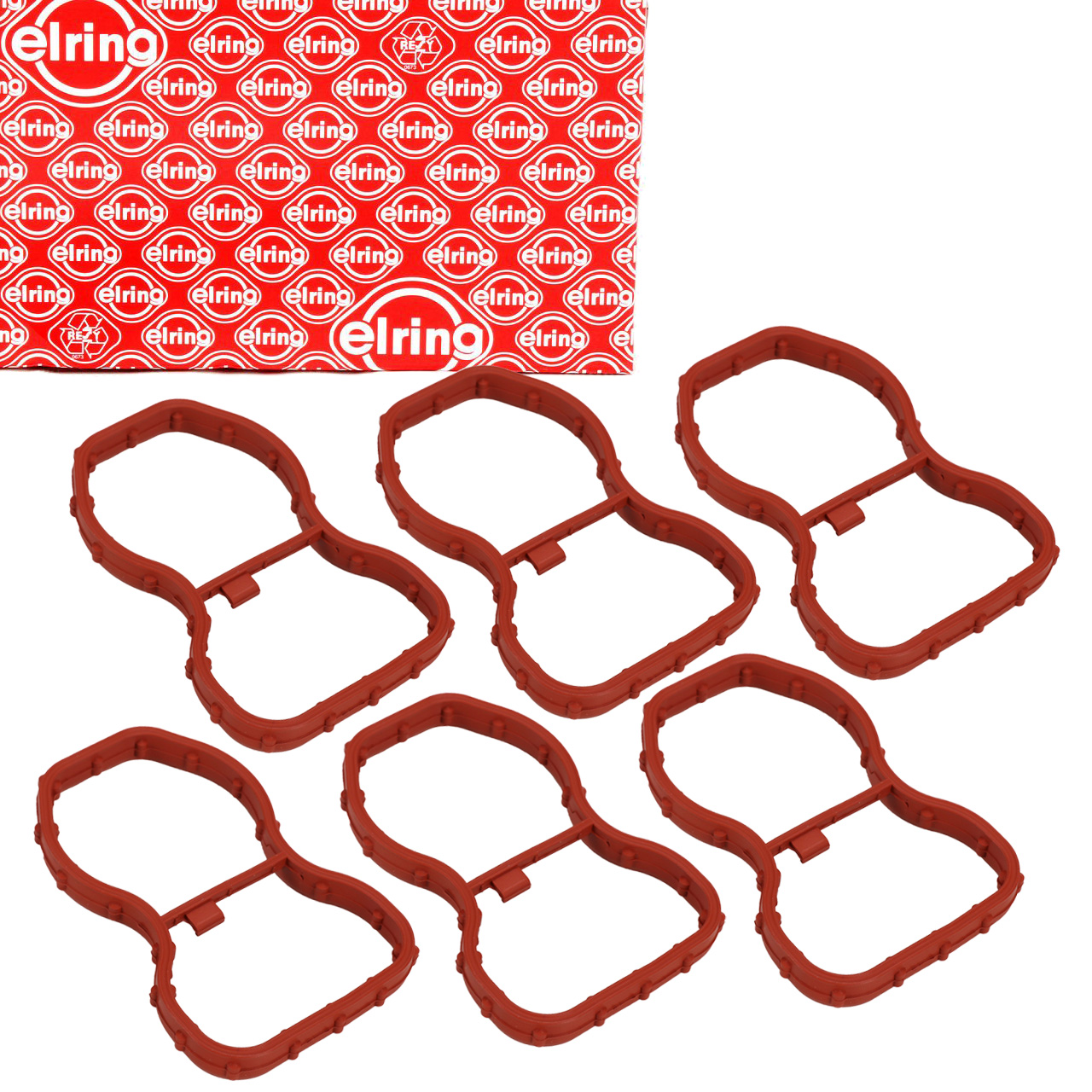 6x ELRING Dichtring Ansaugkrümmer für BMW F30-34 F32-36 F10/11 F12 X3 X4 N57 11618507335