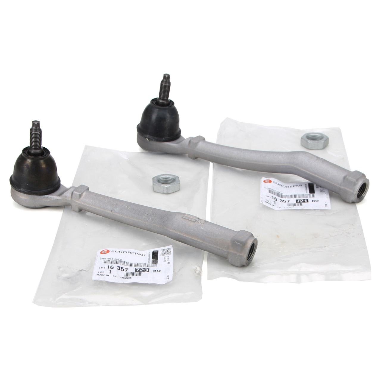 2x EUROREPAR Spurstangenkopf CITROEN C-Elysee C3 Picasso PEUGEOT  