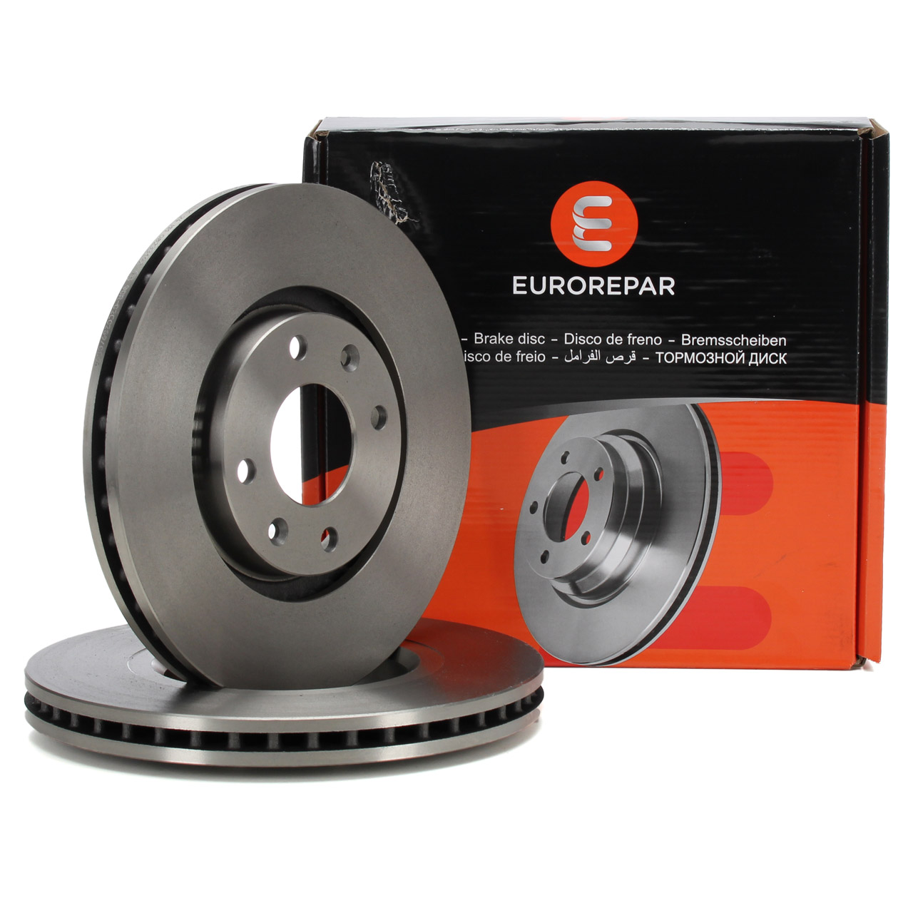 EUROREPAR Bremsscheiben Satz CITROEN DS OPEL Corsa F Mokka PEUGEOT 