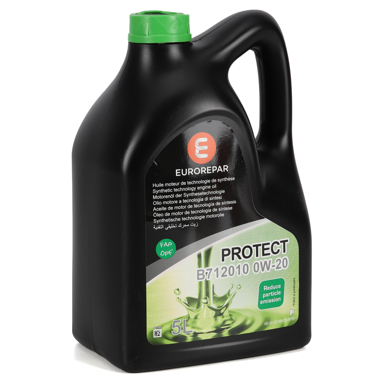 5L 5 Liter EUROREPAR PROTECT 0W-20 Motoröl Öl CITROEN PEUGEOT PSA B71 2010