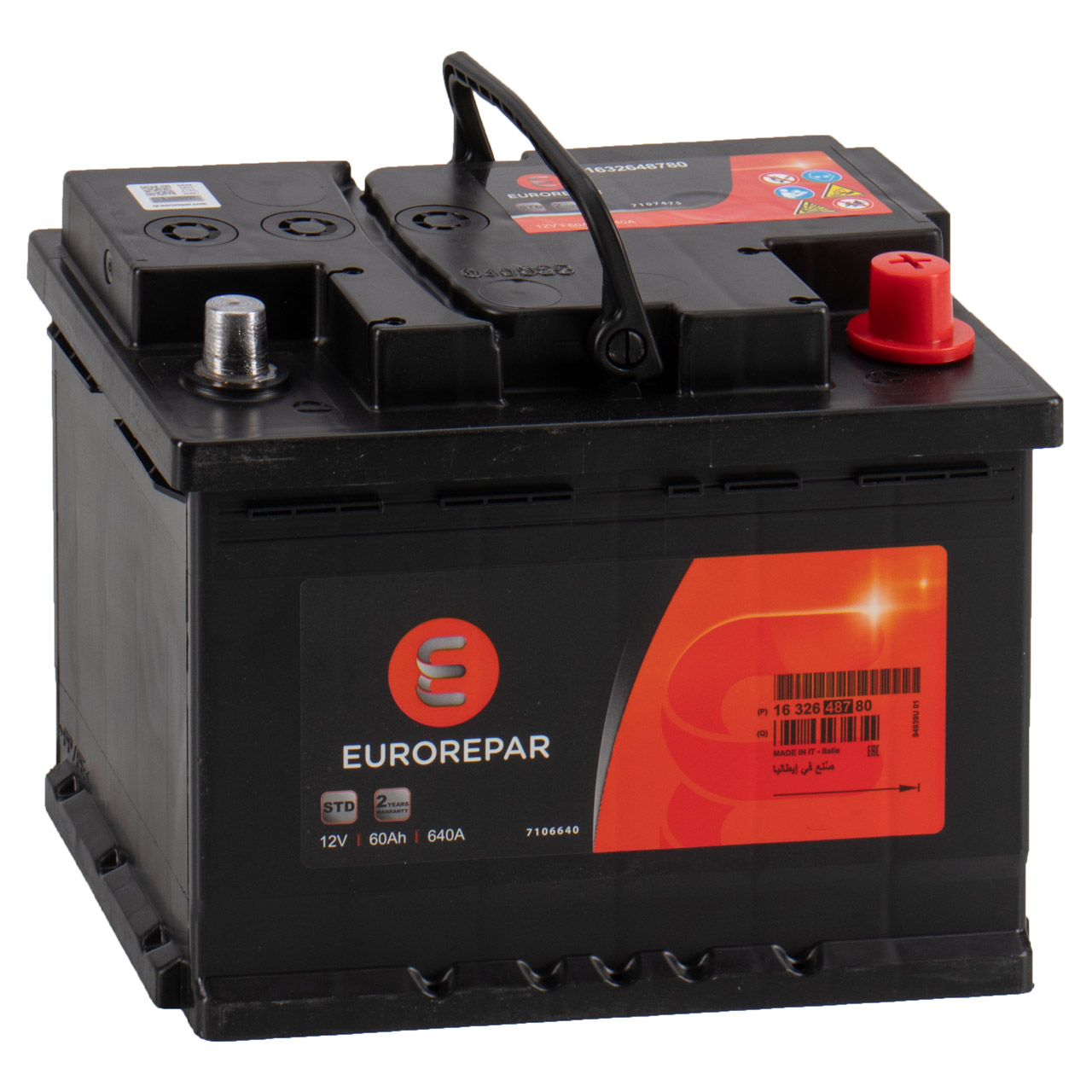 EUROREPAR Starterbatterien / Autobatterien - 16 326 487 80 - ws