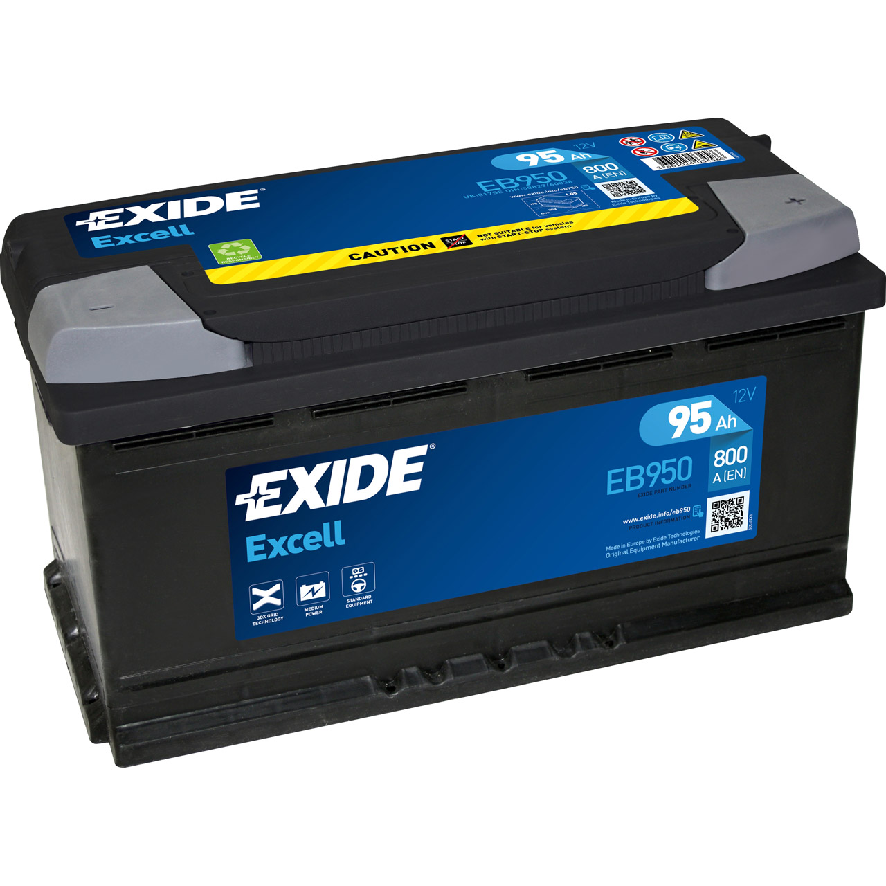 Exide 95 аккумулятор
