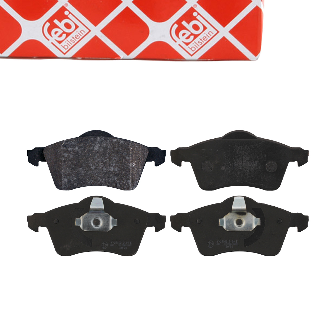 febi 16306 Bremsbel&auml;ge Bremsbelagsatz f&uuml;r VW Transporter California 1LU vorne 7D0698151E