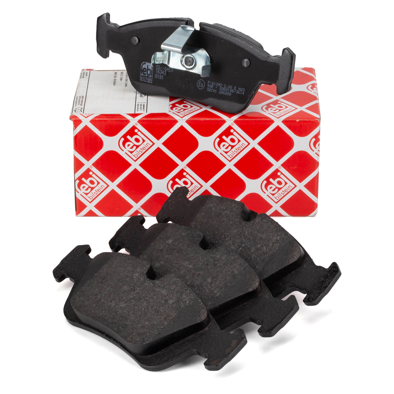 febi 16343 Bremsbeläge Bremsbelagsatz für BMW 3er E36 E46 Z3 E36 vorne 34111160356