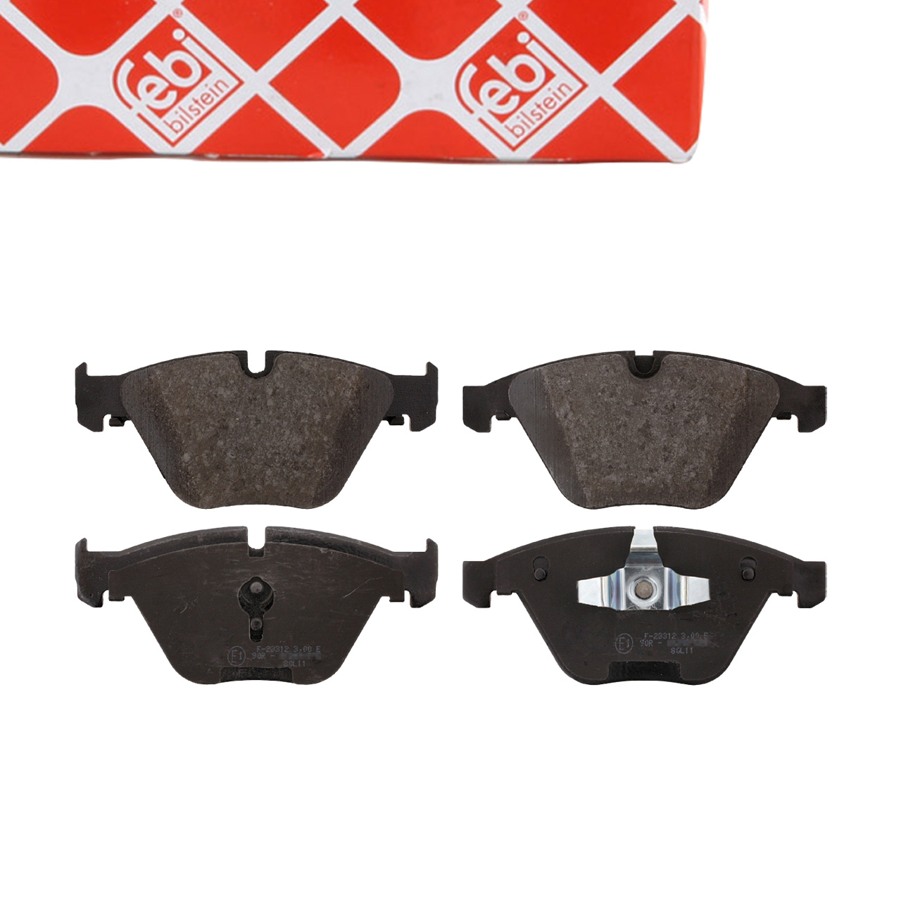 febi Bremsbeläge Bremsbelagsatz 3er für BMW E90 E91 E92 E93 318-325i 318/320d X1 E84 vorne