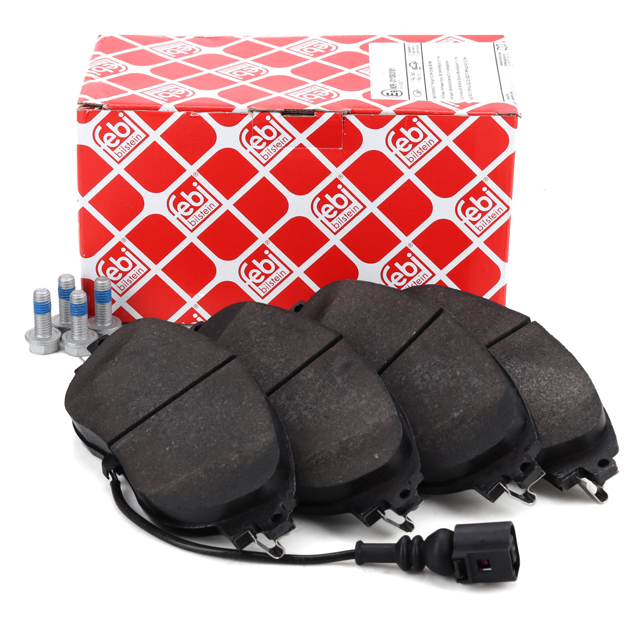febi 16868 Bremsbeläge + Sensor für VW Golf 7 8 Passat B7 B8 Tiguan AUDI A3 8V 8Y Q2 vorne
