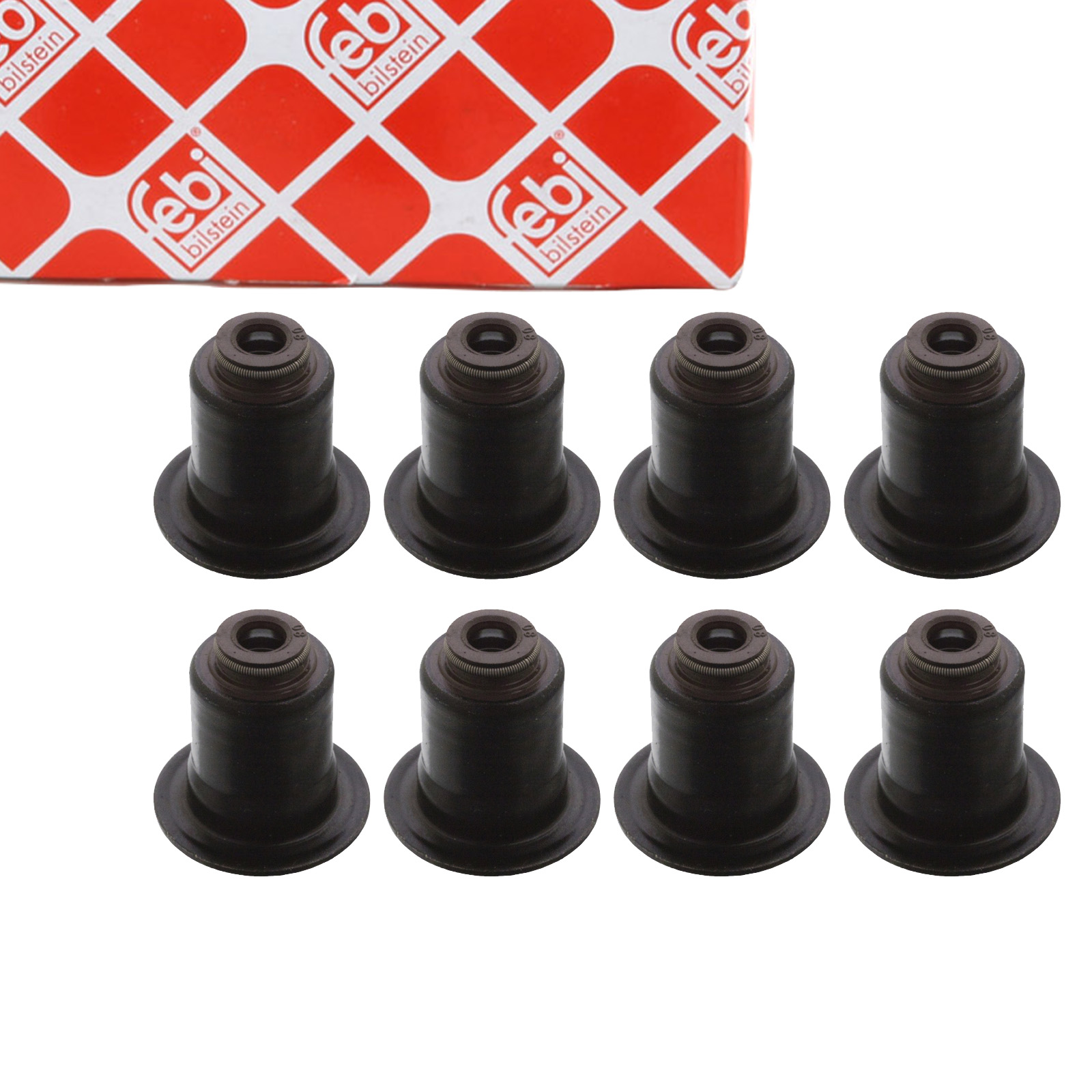 febi 104296 Valve Stem Seal Kit for BMW 1 Series, 2 Series, 3 Series, 4 Series, 5 Series, 6 Series, 7 Series, X1, X3, X4, X5, MINI