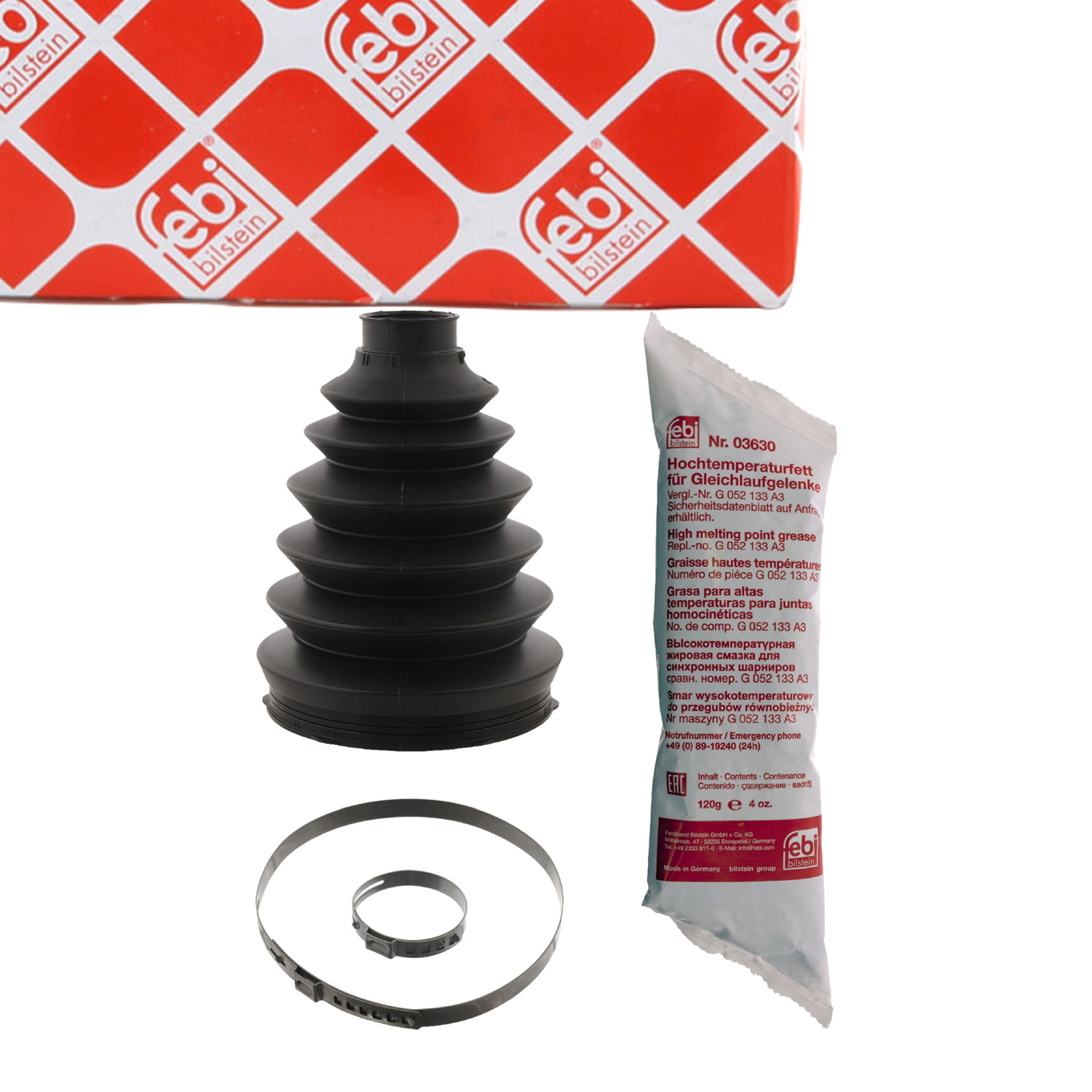 FEBI 102490 Achsmanschette Satz MERCEDES-BENZ Viano Vito / Mixto 