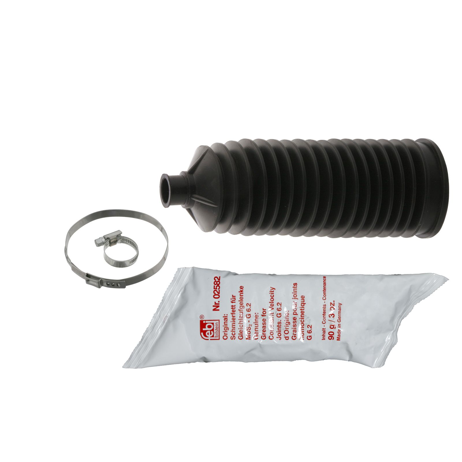 FEBI 36515 Faltenbalgsatz Lenkmanschette Spurstange FORD Transit 