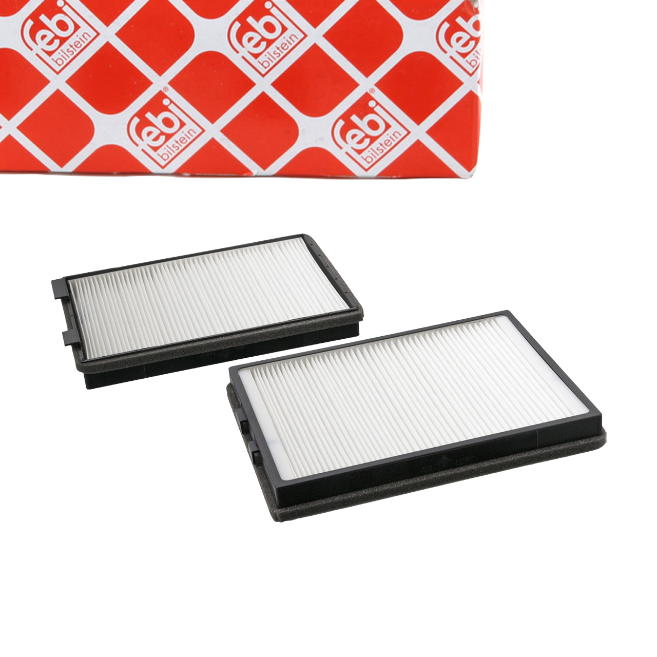 febi 12263 Innenraumfilter Pollenfilter Partikelfilter Satz für BMW 5er E39 64318391198