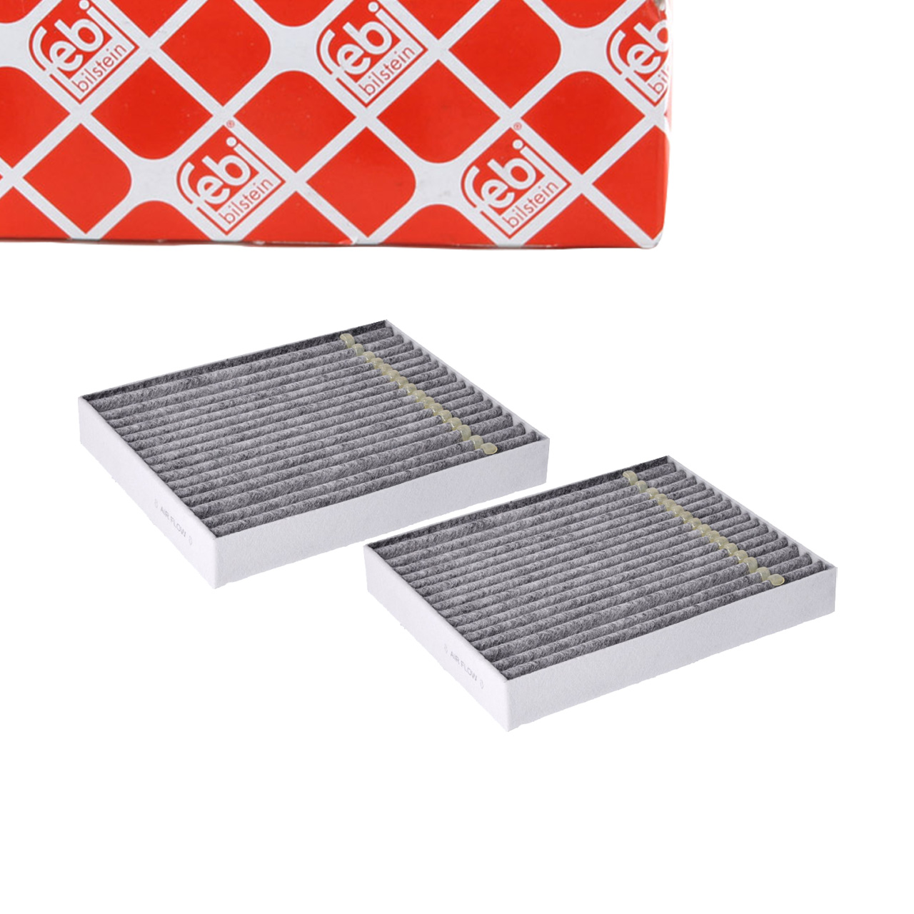 2x febi 179490 Innenraumfilter Aktivkohle f&uuml;r MERCEDES S-Klasse W223 EQE V295 X294 EQS