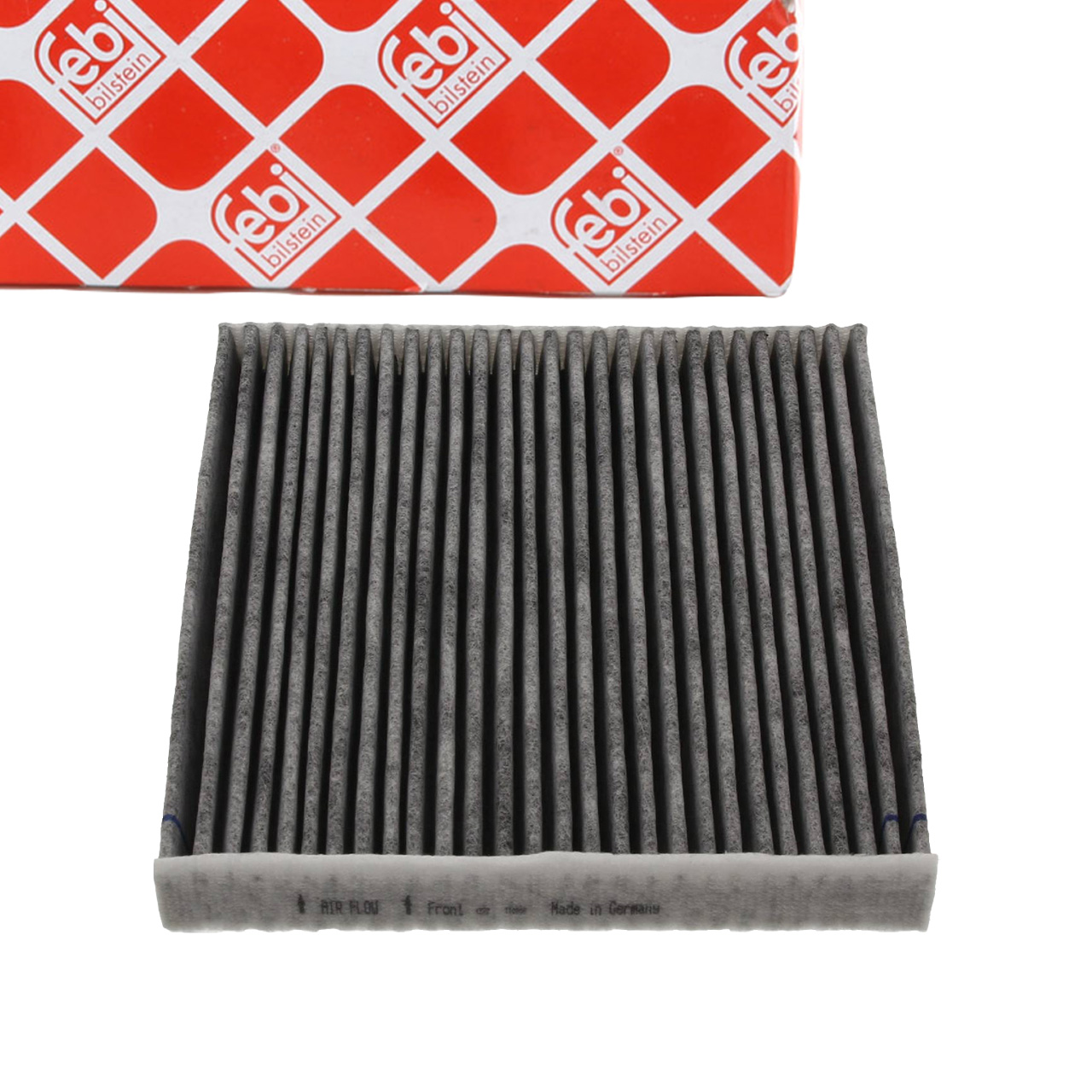 febi 37048 Cabin Air Filter, Activated Carbon Filter, Microfilter for FORD Transit FD FA FM 1748479