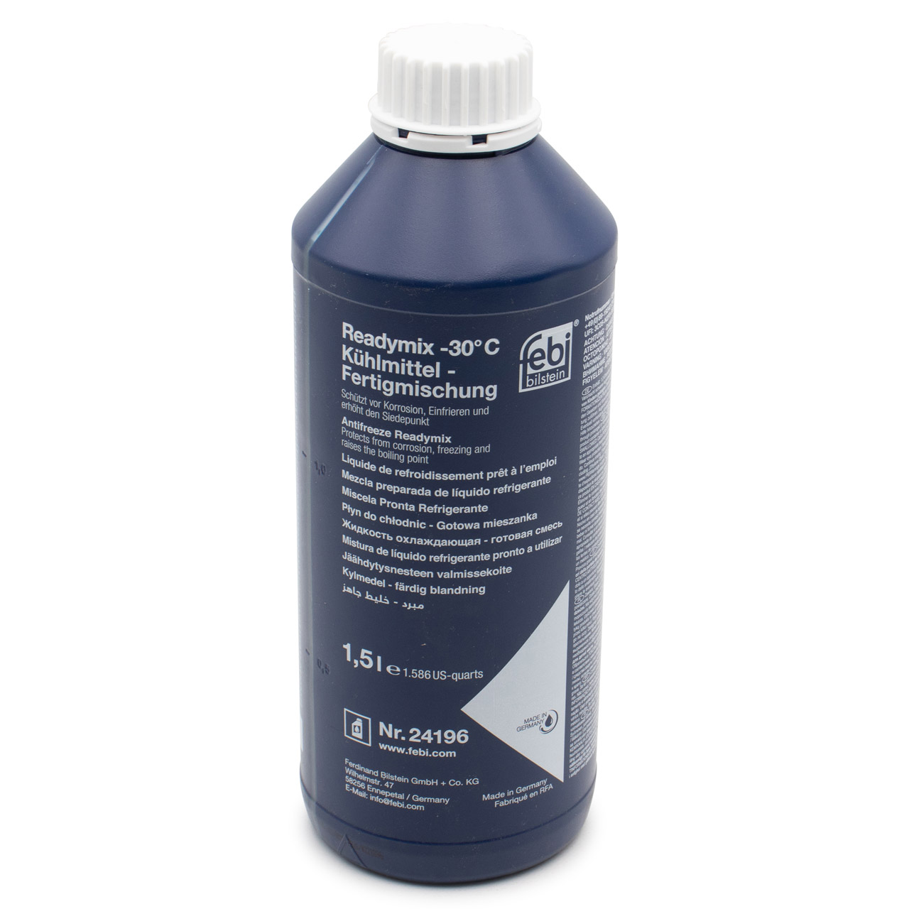 1,5L FEBI 24196 Kühlerfrostschutz BLAU READY MIX für MERCEDES-BENZ 