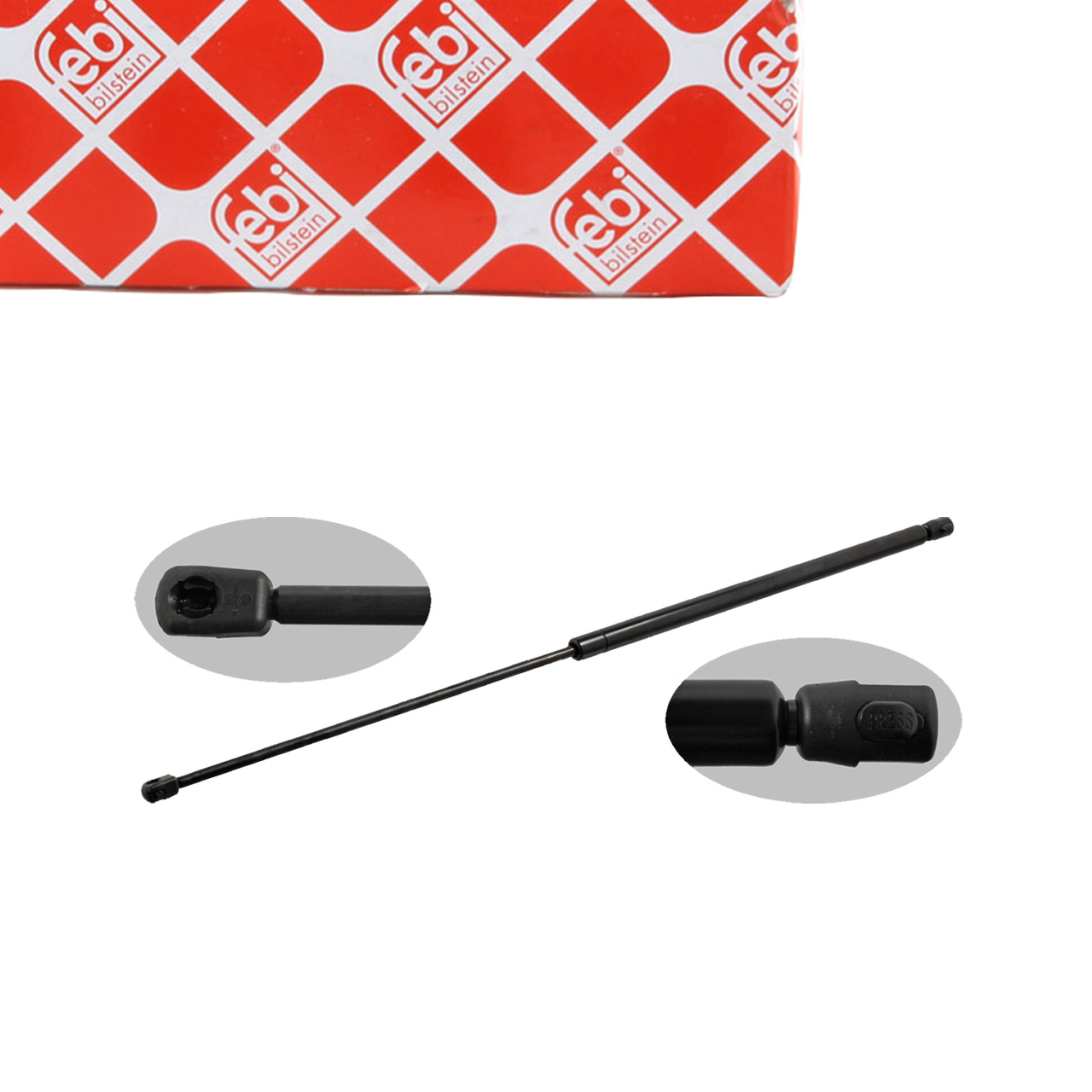 febi Motorhaubend&auml;mpfer Gasdruckd&auml;mpfer f&uuml;r MERCEDES SLK R170 CHRYSLER Crossfire links