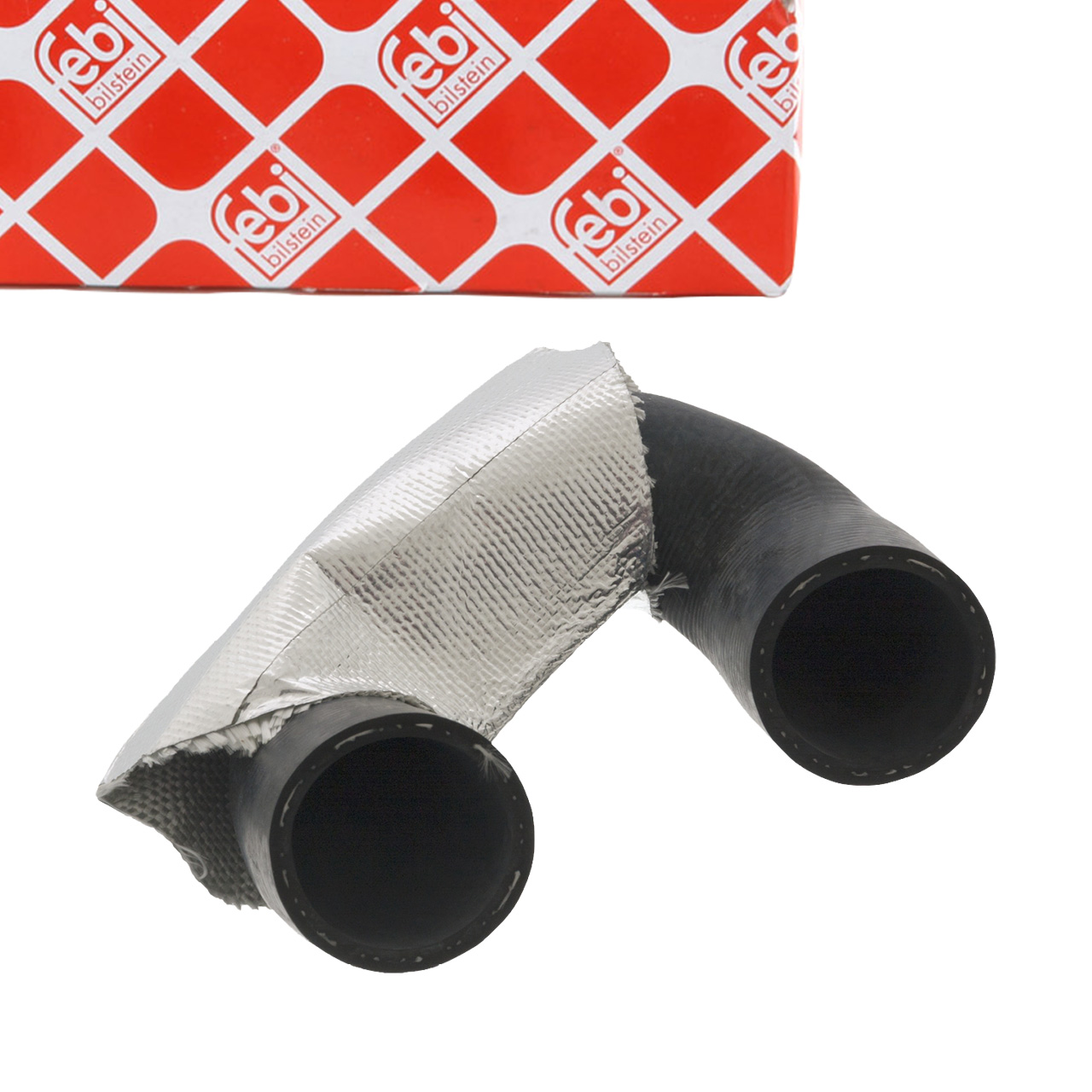 febi Radiator Hose for BMW 1 Series E88, E82; 3 Series E90, E91, E92, E93; X6 E71; Z4; N54, N55; 11537545665