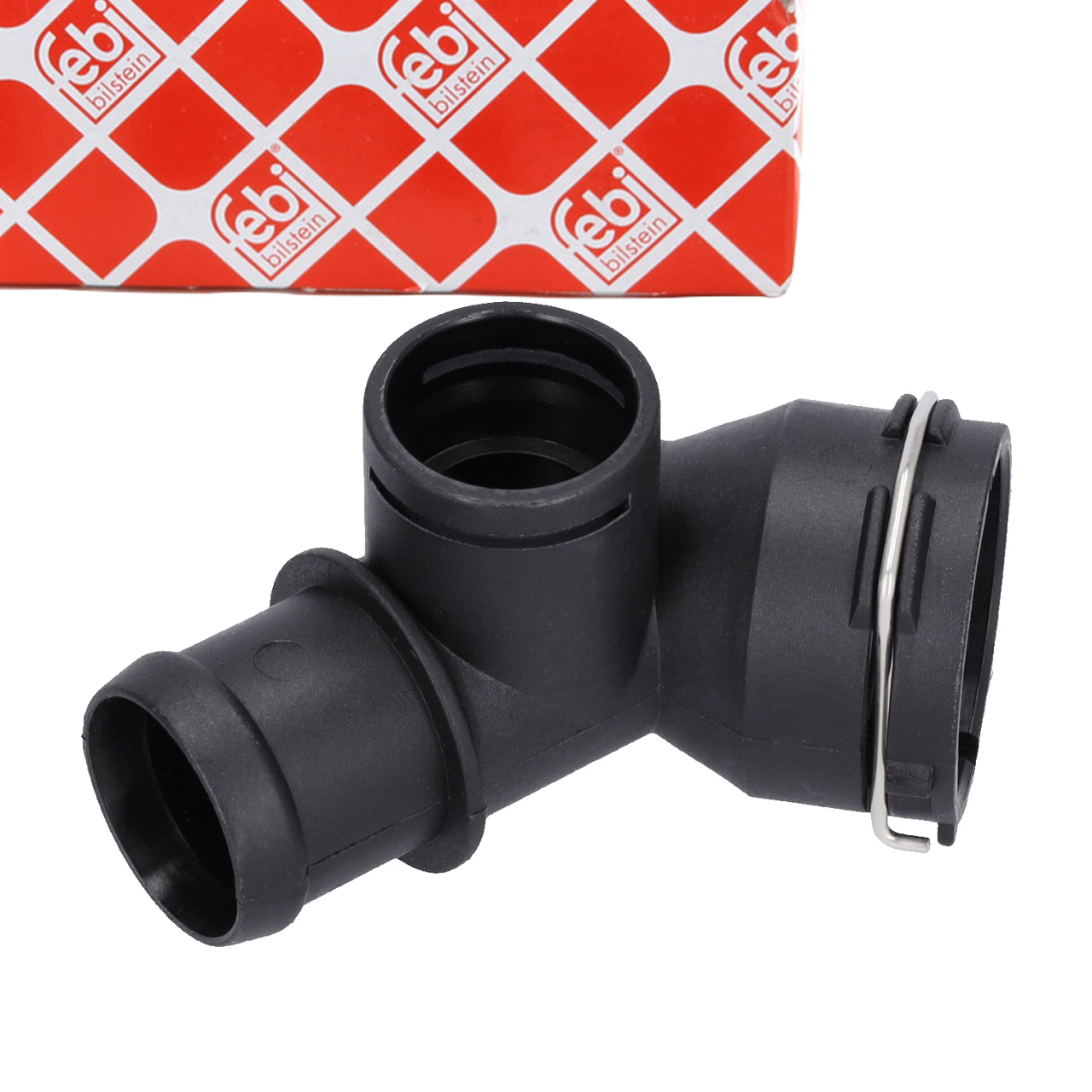 febi K&uuml;hlmittelflansch f&uuml;r VW Golf 5-8 Passat B6 AUDI A3 8P 8V 8Y 8J SEAT Leon 1P 1.4-2.0