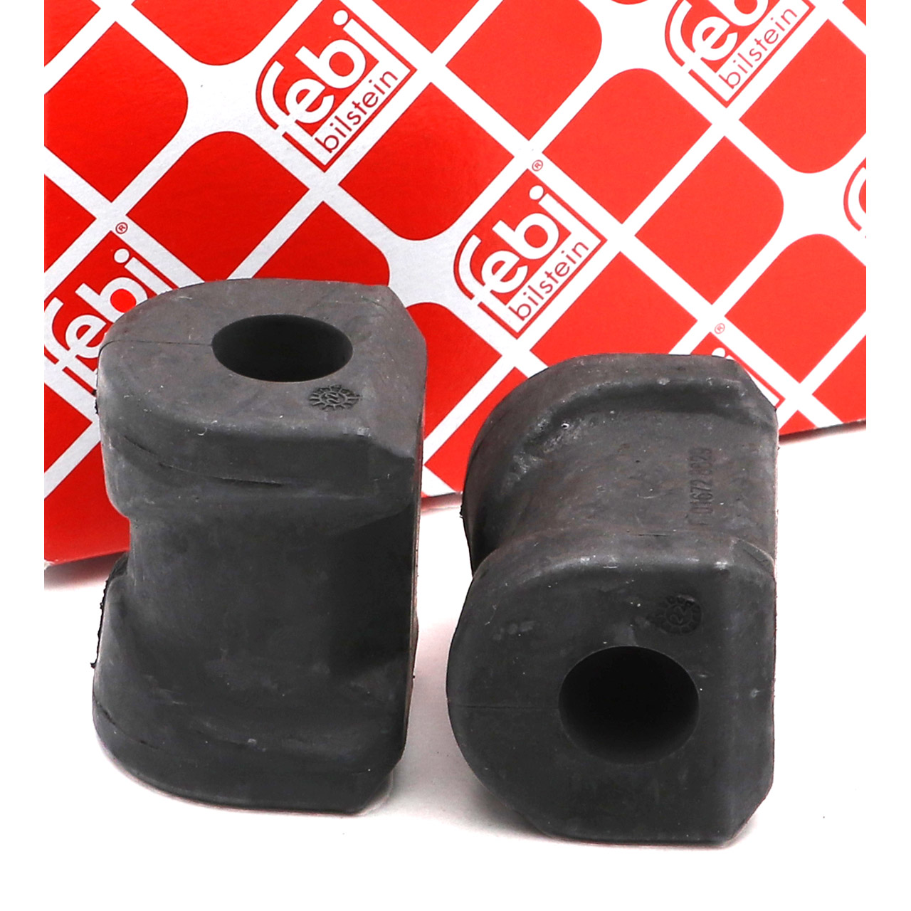 2x febi 01672 Stabilisatorlager f&uuml;r BMW 3er E30 316-325i 324td vorne innen 31351129139