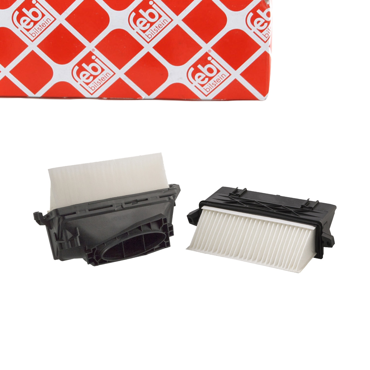 febi Air Filter Set (Engine Air Filters) for MERCEDES W204, S204, W212, S212, W213, S213, GLC, OM642