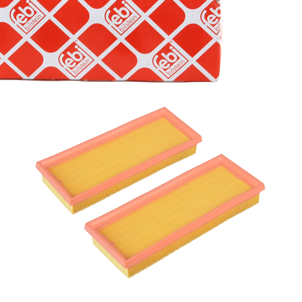 2x febi Luftfilter Motorluftfilter f&uuml;r MERCEDES SLK R172 55AMG 422 PS M152 1520940004