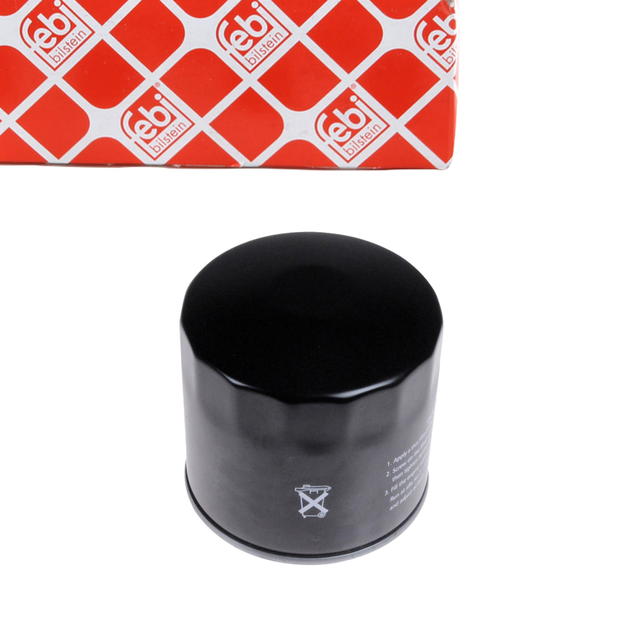febi oil filter for NISSAN Almera, Cabstar, Navara, Pathfinder, Primera, and X-Trail 2.2/2.5 dCi