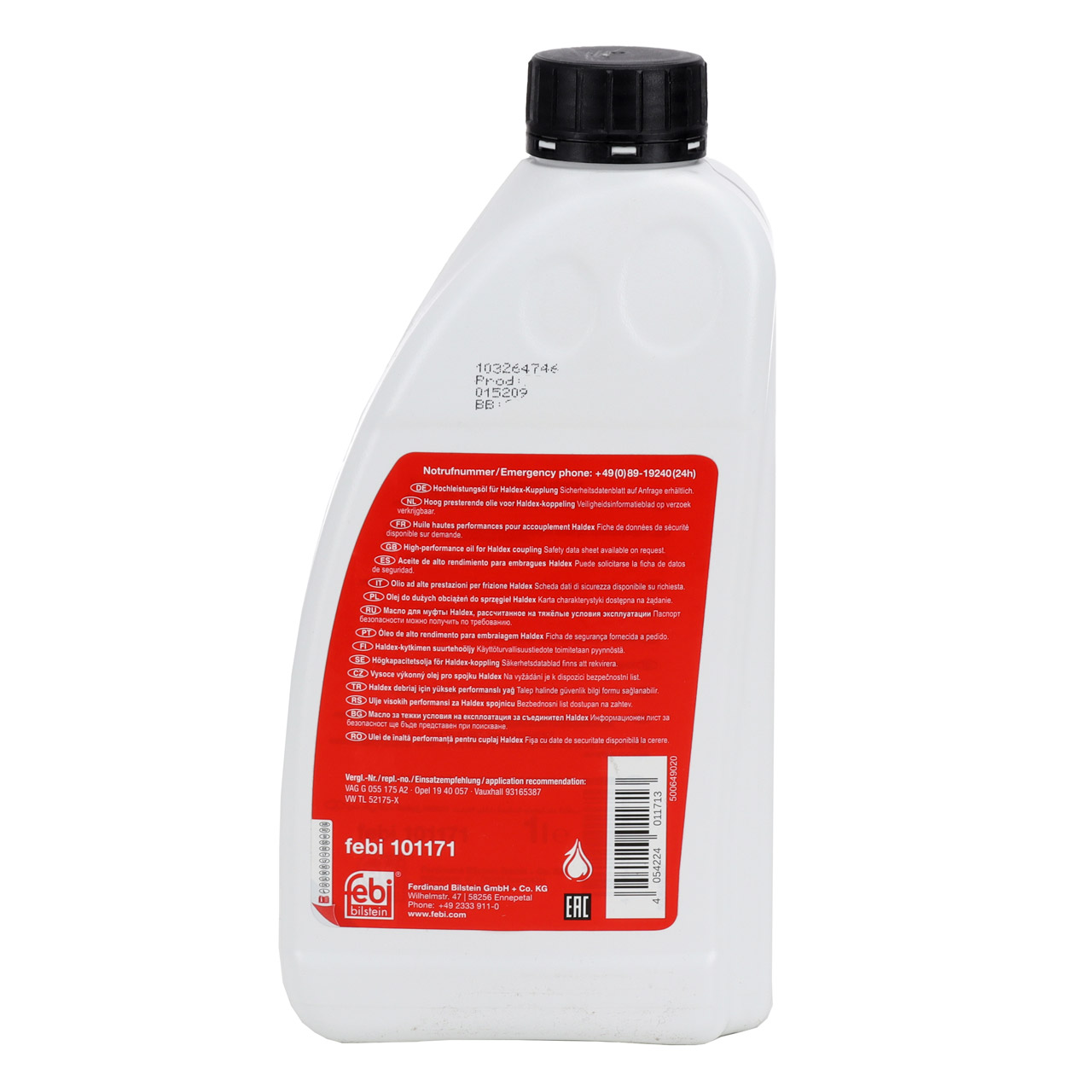 HALDEX Clutch Oil Febi G055175A2