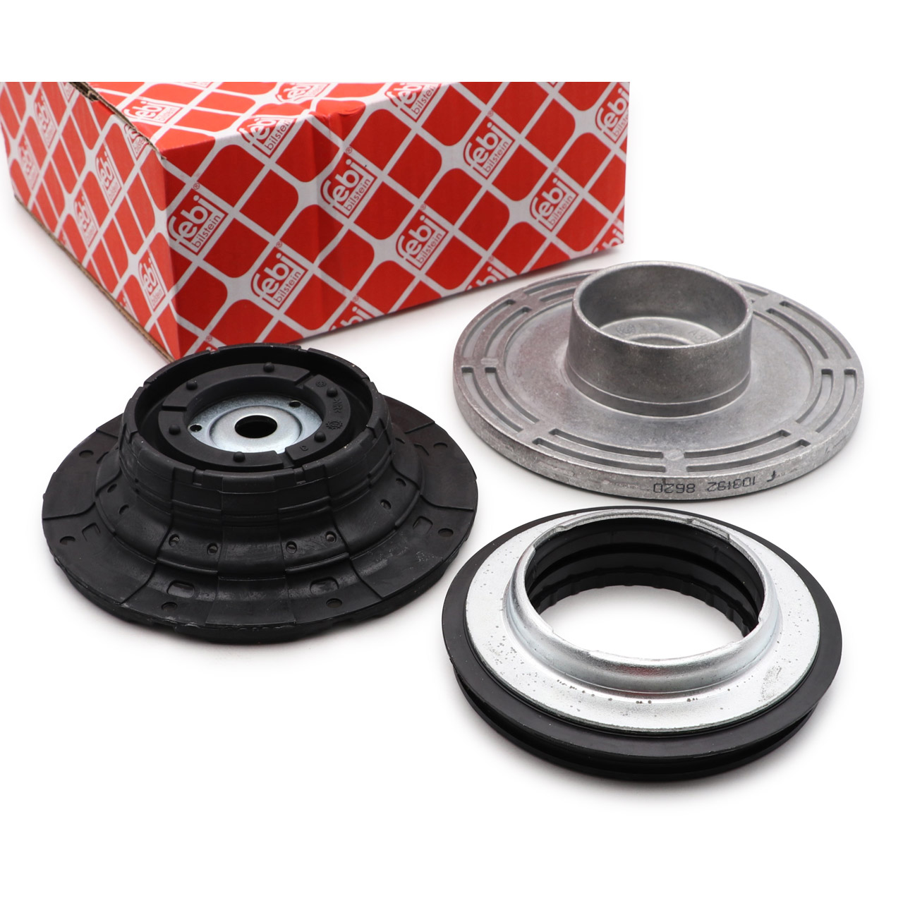 febi 106307 Federbeinlager + W&auml;lzlager f&uuml;r VW Multivan Transporter T5 T6 vorne