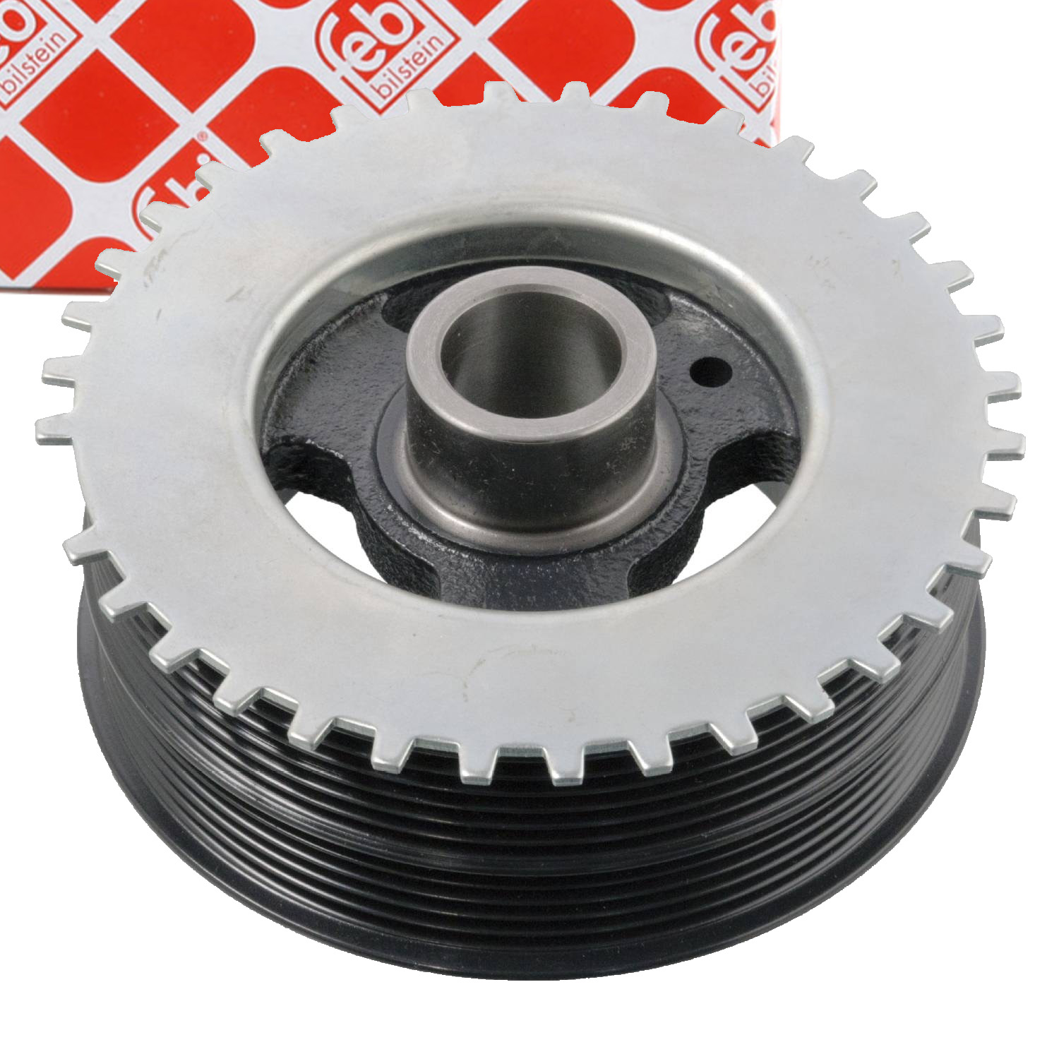 febi 103638 Crankshaft Pulley for FORD C-Max, Focus 2, C30, 533, S40, 2, 544, V50, 1.6&ndash;2.0