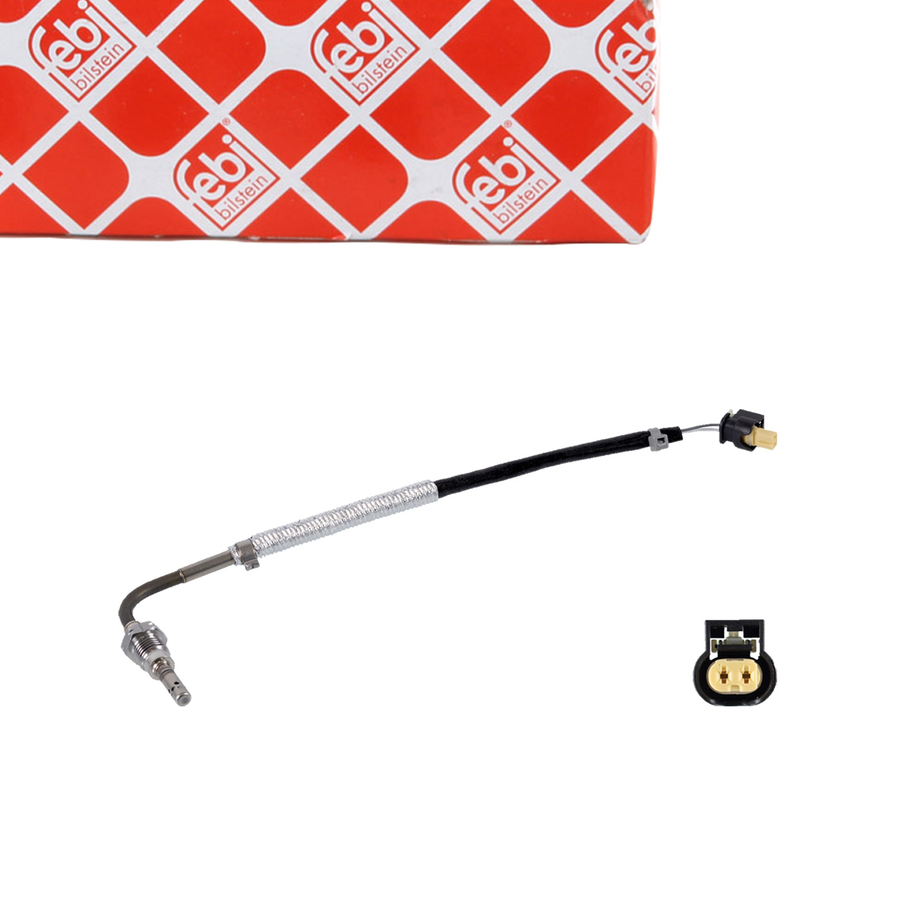 febi Abgastemperatursensor f&uuml;r MERCEDES W169 W176 W204 W211 W212 W213 W639 Sprinter 2-5t