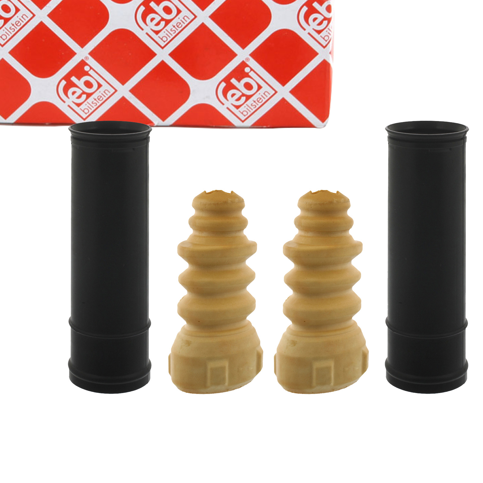 febi 106123 Dreckschutz + Anschlagpuffer Satz f&uuml;r VW Touran 1T Hinterachse 1K0511353R