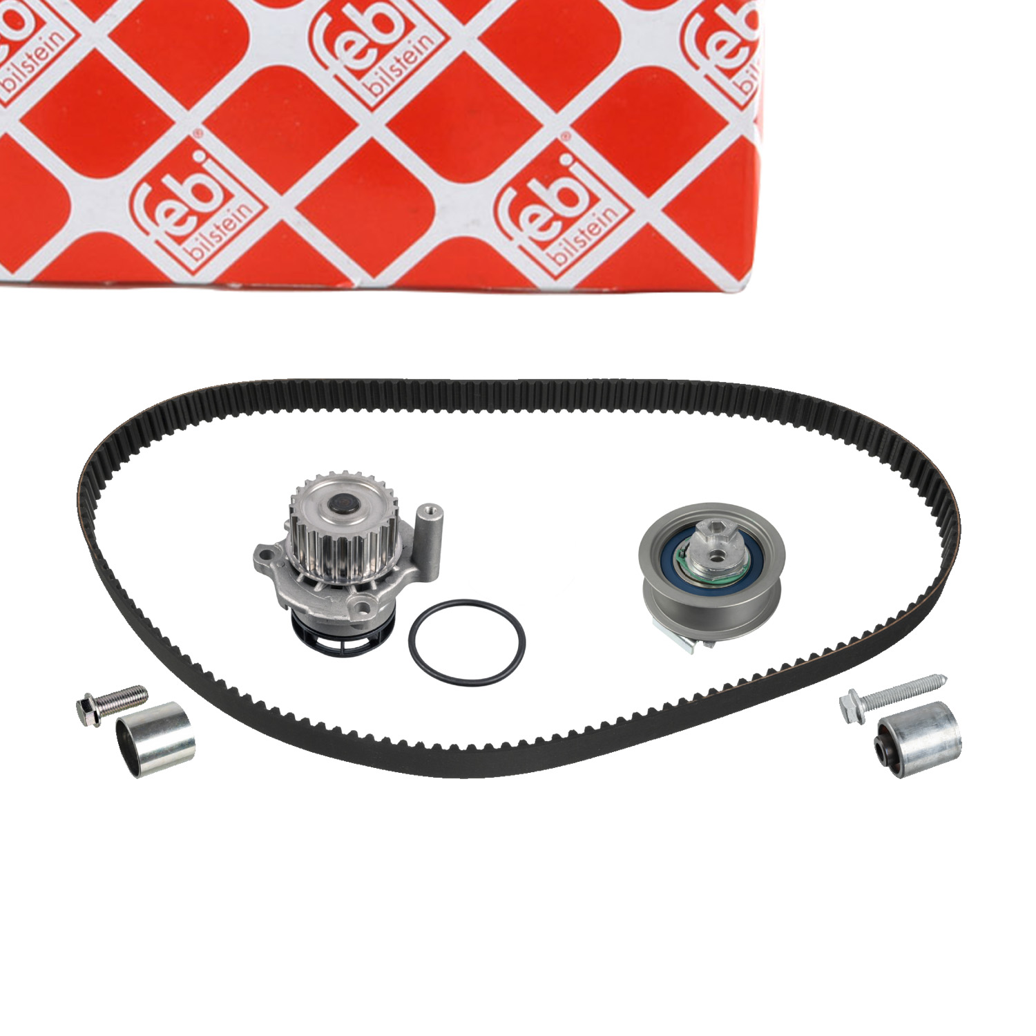 febi Timing Belt Kit + Water Pump for AUDI A3 8P, A4, VW Golf 5, 6, GTI, Passat, Scirocco 3, 2.0