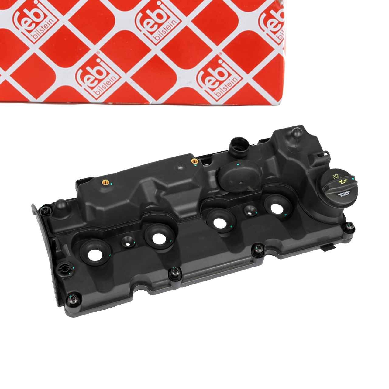 febi Valve Cover + Valve Cover Gasket for VW Polo 6 AW1 BZ1 AE1 1.6 TDI 04L103469Q