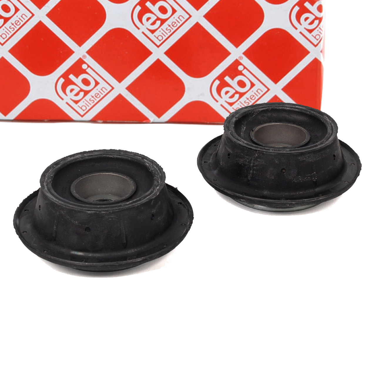 2x febi 07559 Federbeinlager Domlager + W&auml;lzlager f&uuml;r VW Golf 2 + 3 SEAT Ibiza 2 vorne