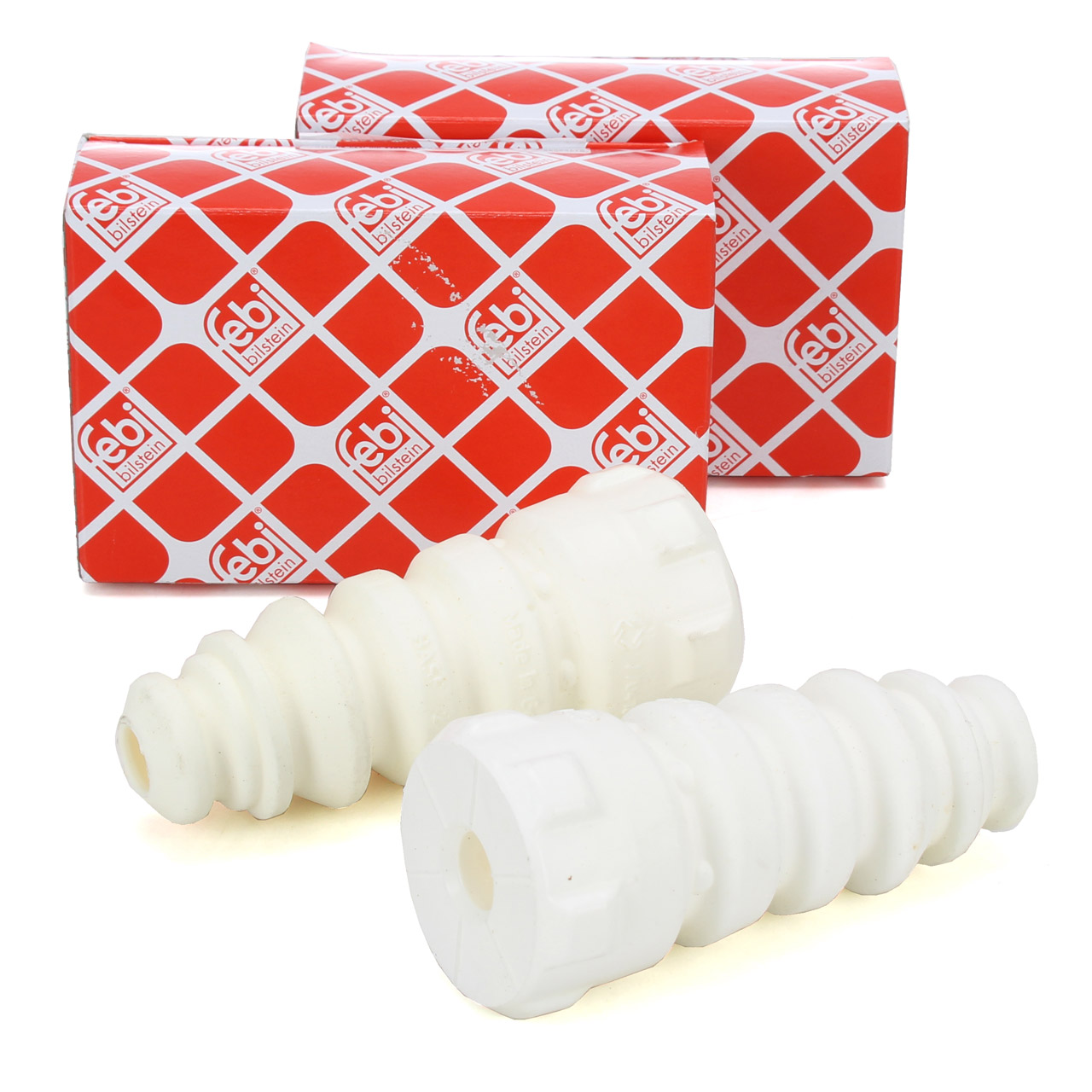 2x febi 31699 Anschlagpuffer f&uuml;r VW Passat B6 B7 Tiguan Touran AUDI Q3 8U hinten 1T0511359