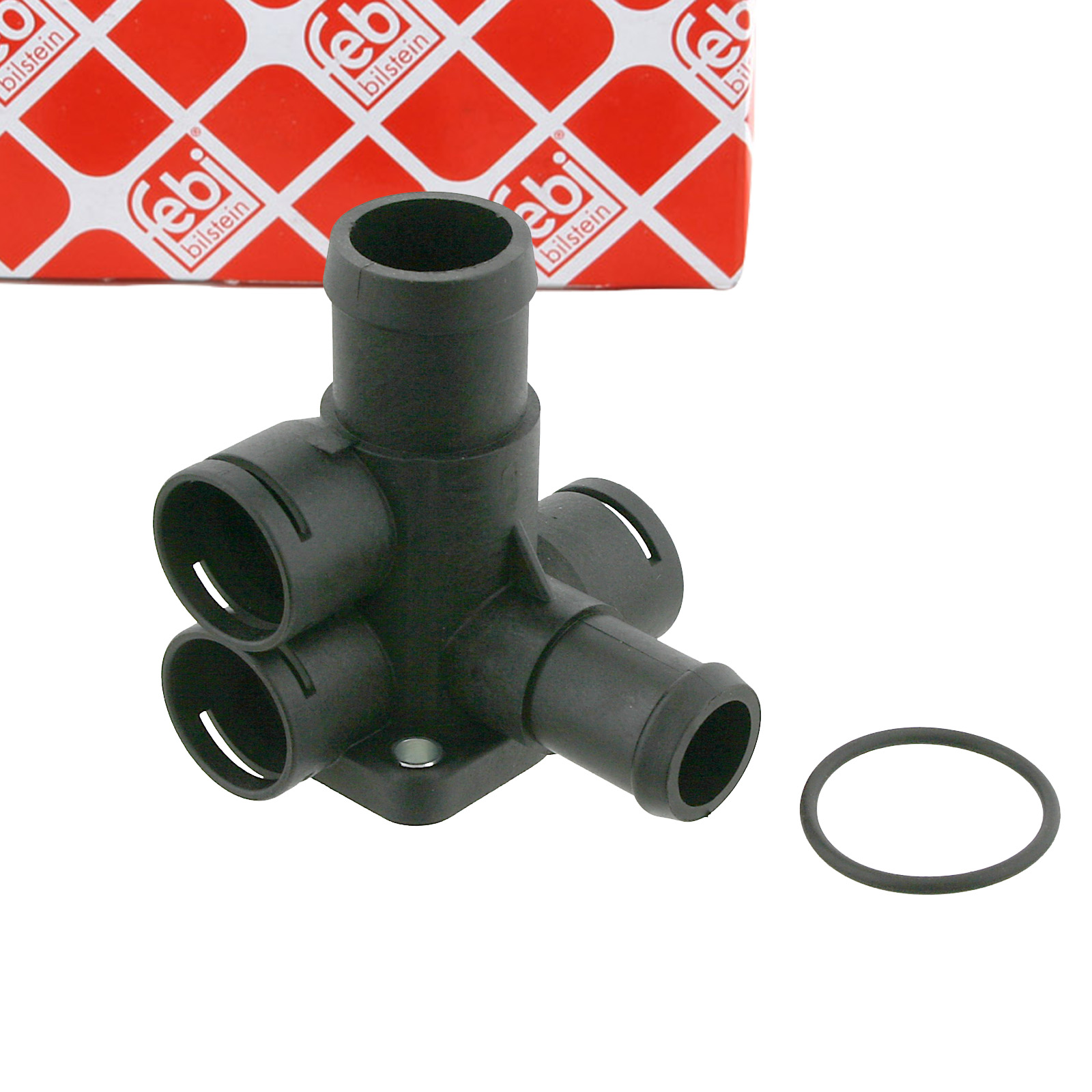 febi 12405 Kühlmittelflansch für AUDI 80 1.8 2.0 100 2.0 Golf 1 2 1.6-1.8 Passat 1.6-2.0