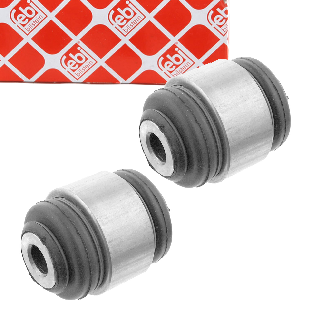 2x febi 12700 Querlenkerlager St&uuml;tzlager f&uuml;r BMW 3er E36 E46 Z4 E85 E86 hinten oben au&szlig;en