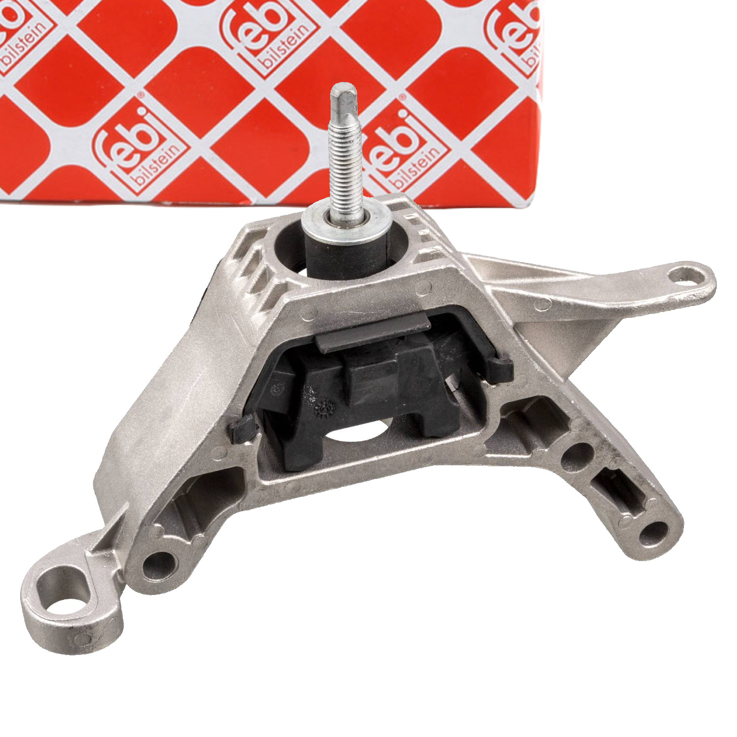 febi Engine Mount: Engine Mount for FIAT 500L 0.9/0.9 Natural Power, left side (transmission side)