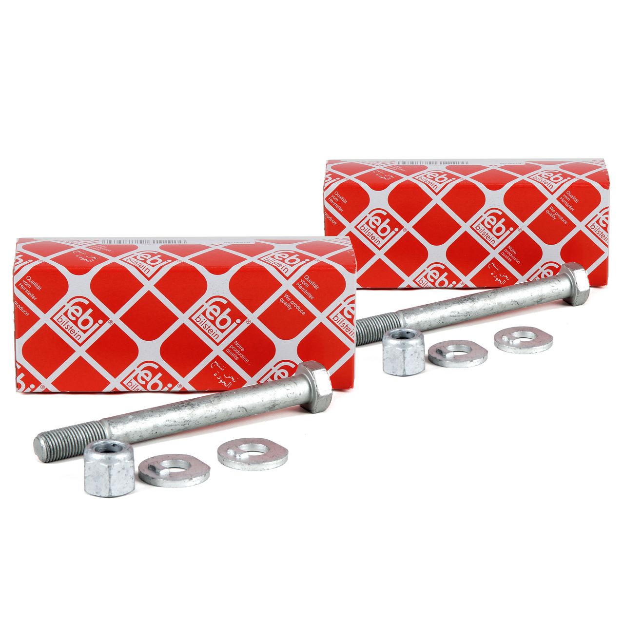 2x febi Montagesatz Querlenker M14x1,5mm f&uuml;r MERCEDES W202 A208 W210 R170 vorne