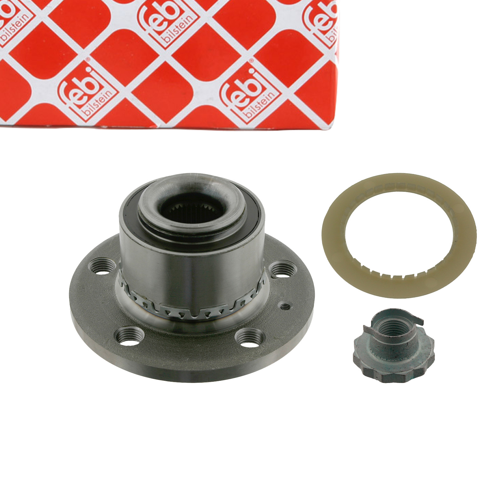 febi 24414 Radlagersatz Radnabe f&uuml;r AUDI A1 SEAT Ibiza 3 4 5 SKODA Fabia VW Polo Fox vorne